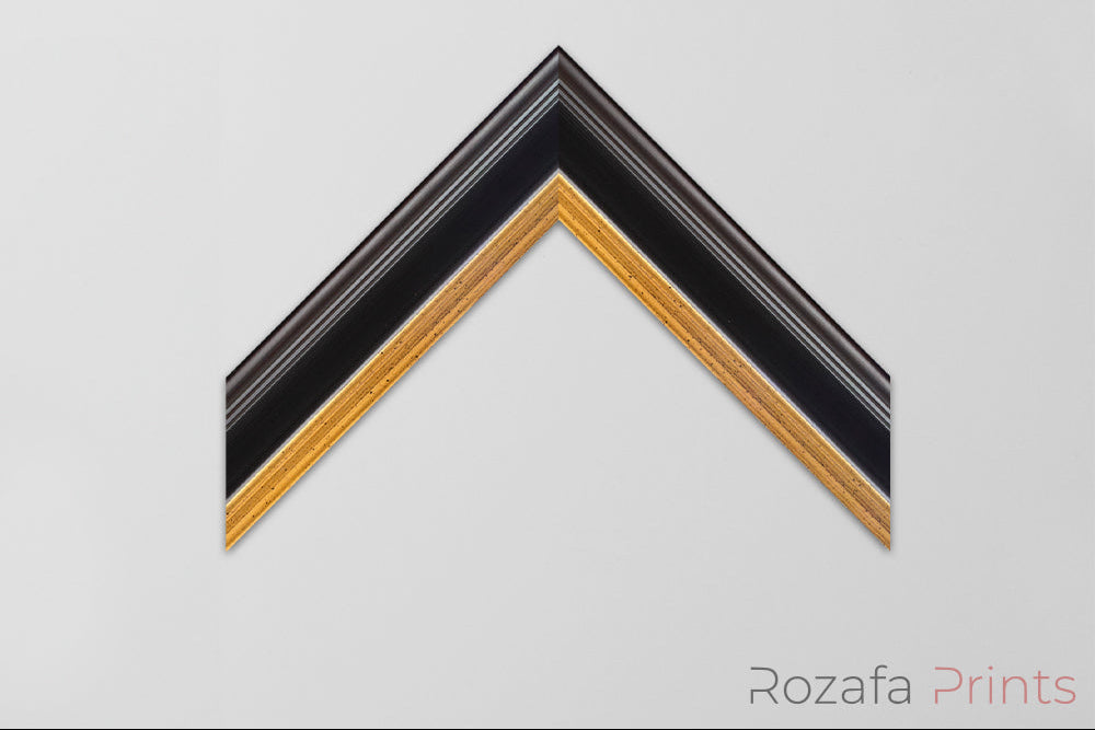 Academie Black & Gold Frame - 403239